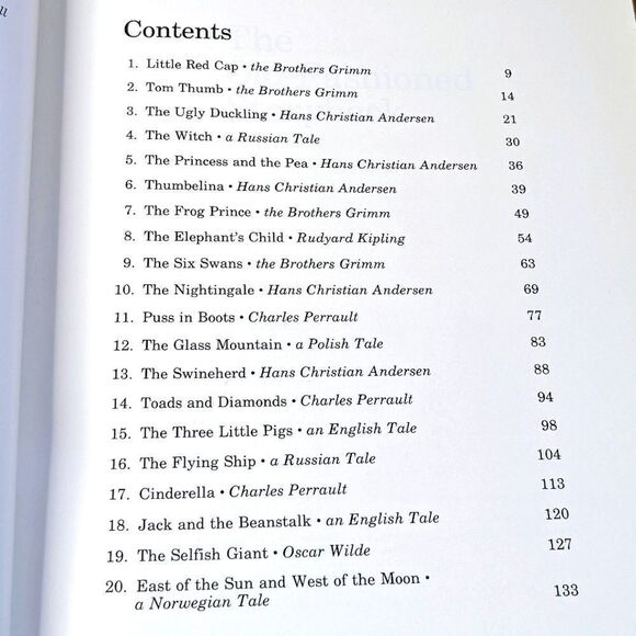 The Old Fashioned Storybook Cloth Bound Gold Edge Fairytale Volume 1985 - Picture 7 of 15